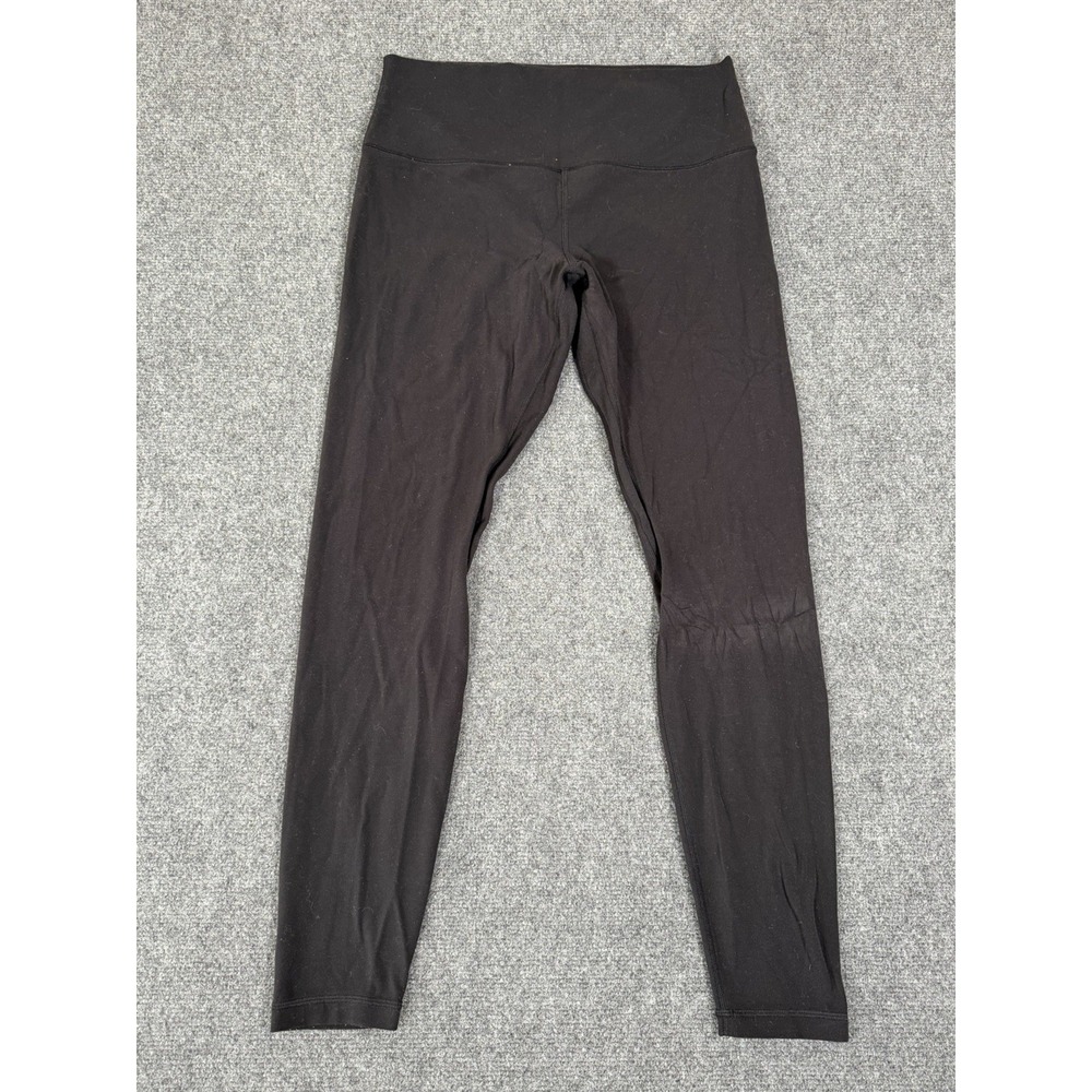Lululemon Align Leggings Womens 12 Black High Rise Yoga Pants Gym Training 28"